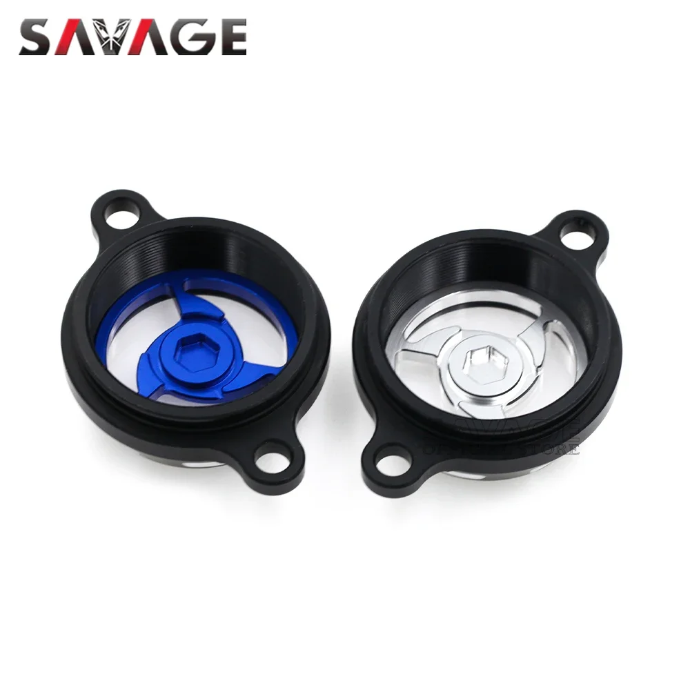 Engine Oil Filter Cover For YAMAHA YZ WR 250 450 F FX WR450F WR250F YZ250FX YZ450FX 2022 Motorcycle Accessories Clearness Cap