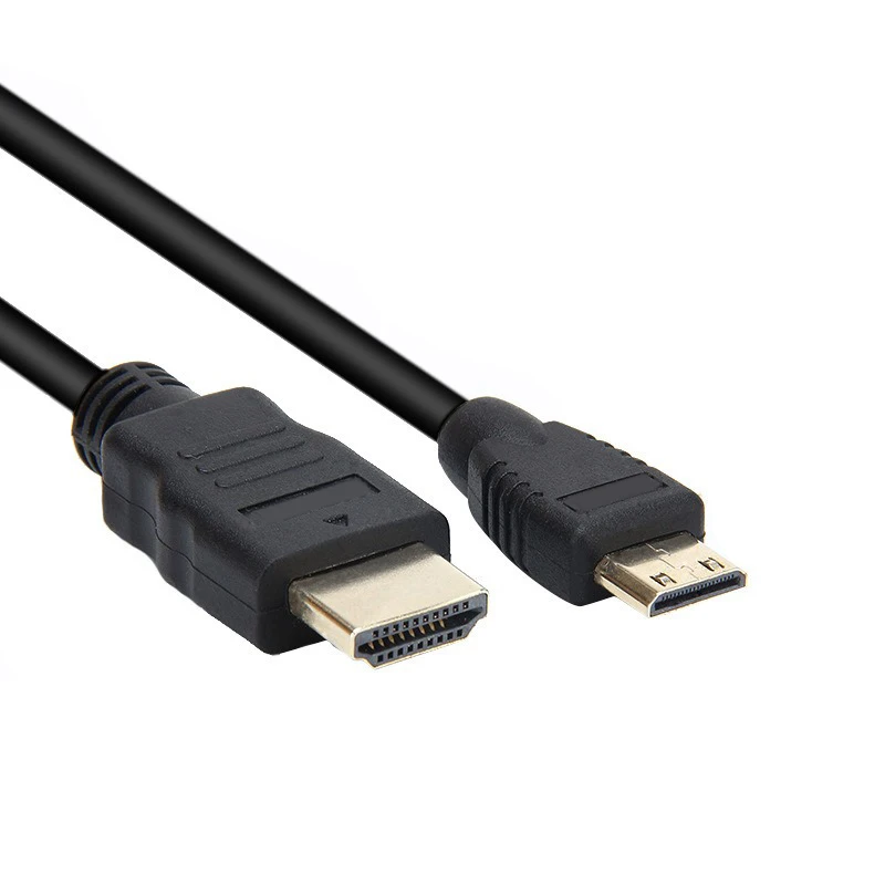 Standard HDMI-Compatible to Mini HD Cable High Definition Video Wire for DSLR Camera Camcorder Photography Connection