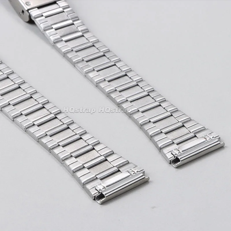 카시오 스테인레스 스틸 스트랩 금속 시계 밴드, 빈티지 범용 팔찌, A158, A159, A168, A169, B650, AQ230, AE500W, 18mm, 20mm
