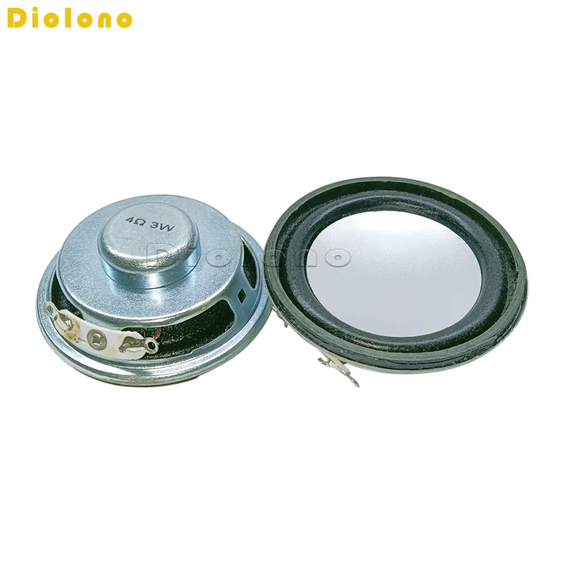 4 ohm 3w luidspreker 45mm 2.2inch luidspreker 18mm interne magnetische schuimrand surround zilverachtige dop hoogte 17mm