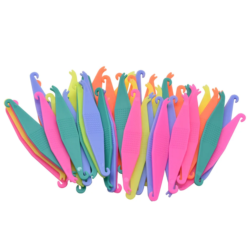 100pcs/pack Rubber Belt Coiler, Orthodontics Correction Coiler, Manual Plastic Material Orthodontics Coiling Best Toolss