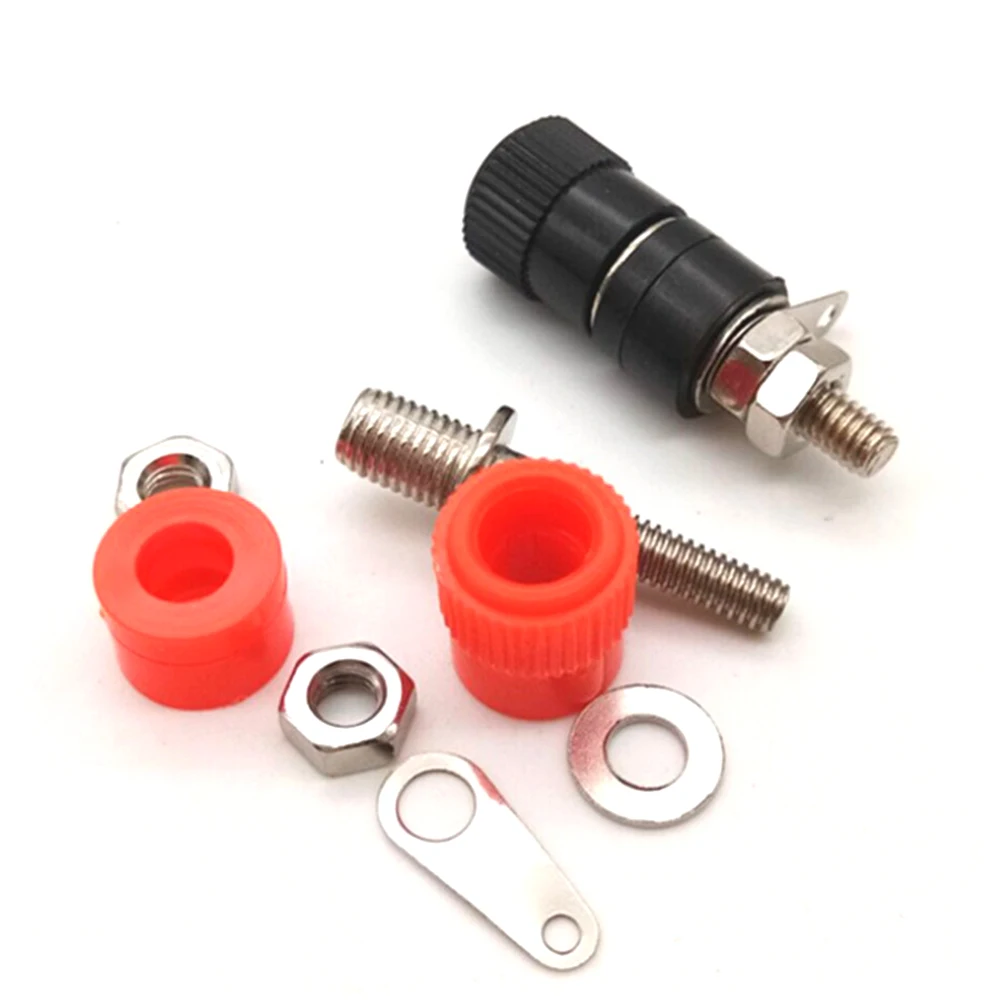 

10pcs 4mm Banana Plug PCB Wiring Terminal for Speaker Audio Block Banana Plug Connectors