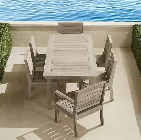 

' Wholesale New Arrival Outside Wooden Furniture Resort Garden Patio Wood Outdoor Table