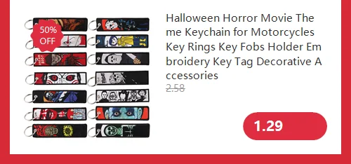 1 Pcs Anime Game Cute Key Chain for Motorcycles Key Fobs Holder Men Women Key Tags Key Ring Fashion Jewelry Accessories Gifts