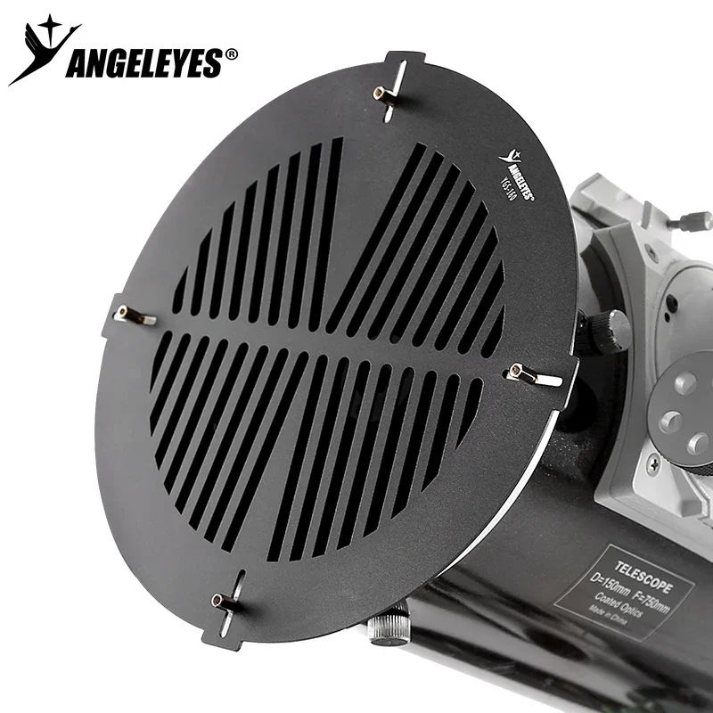 Auminum Alloy Bahtinov Focusing Mask for Astronomical Telescope Observable Diameter 60mm-270mm