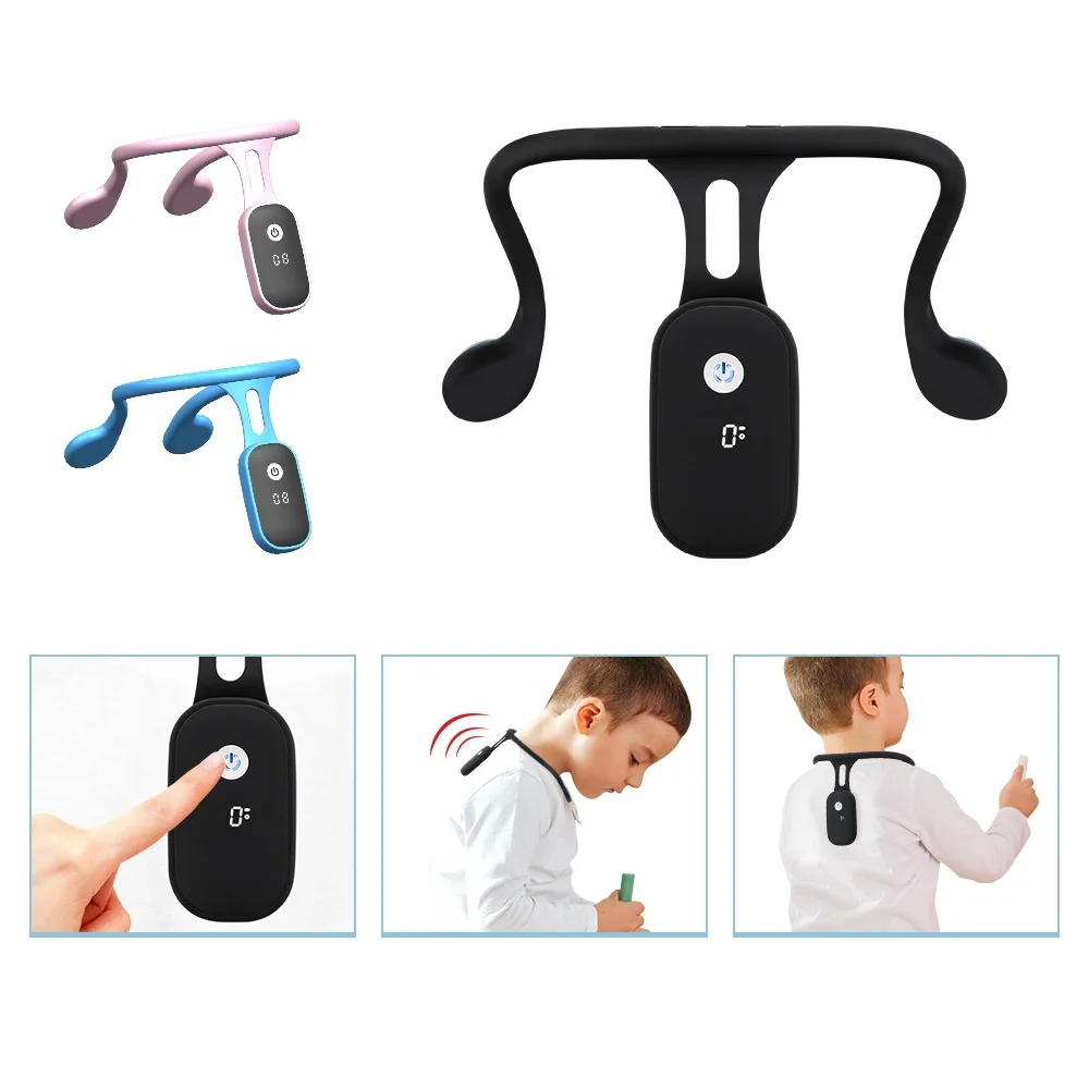 Electric Back Posture Corrector Clavicle Spine Posture Correction Support Vibration Reminder Traine Correct Spine Posture