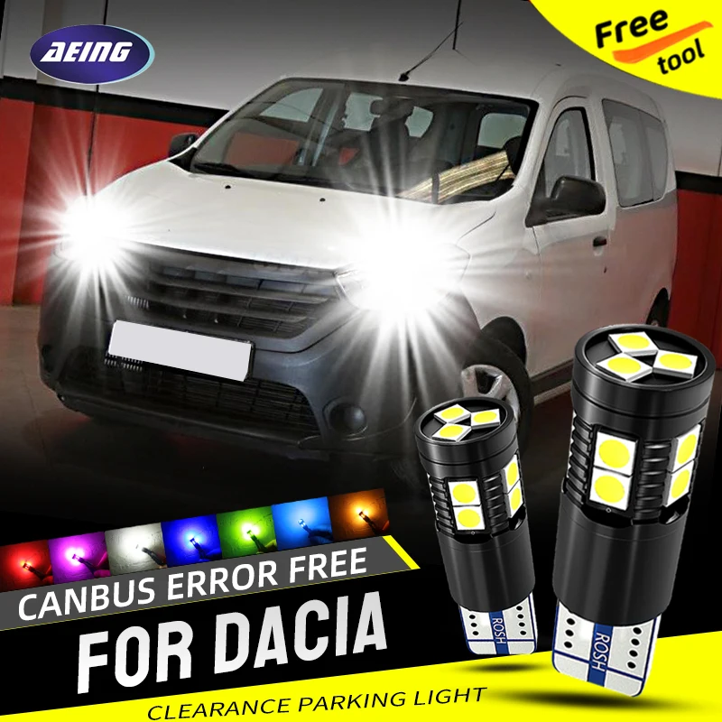 2Pcs Car Led Cleara… - image