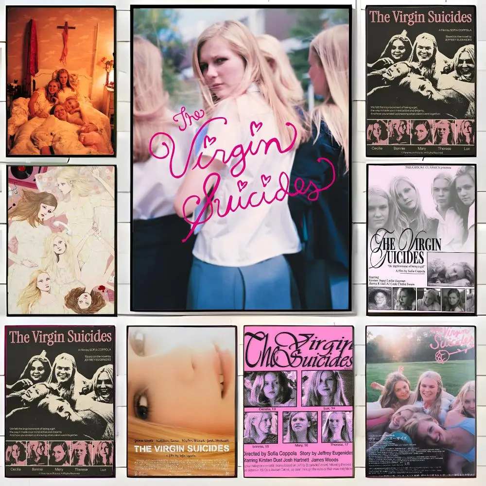 Melancholic Film T-The Virgin Suicides Poster Wall Art Print Decorative Mural Home Decor Gift Unframed