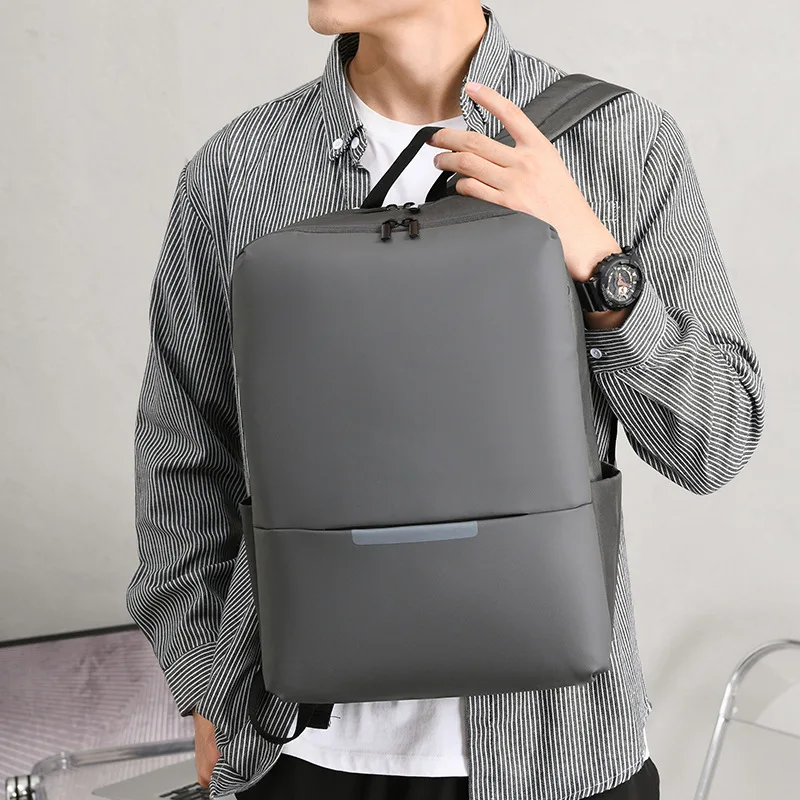 Waterproof Oxford cloth men's backpack large capacity expansion 1.6 inch computer storage travel commuting backpack for women