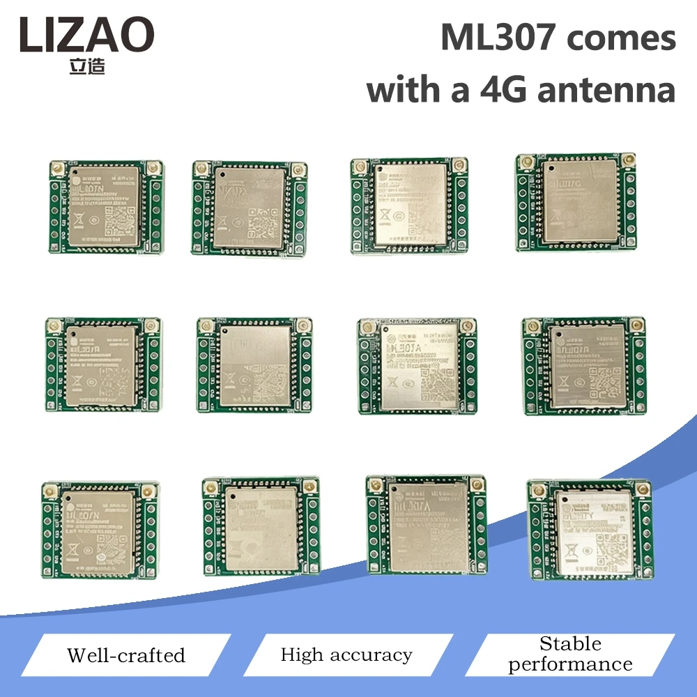 ML307 4G LTE Wireless Communication Module Multi-version Optional IoT Module With 4G Antenna For Remote Data Collection
