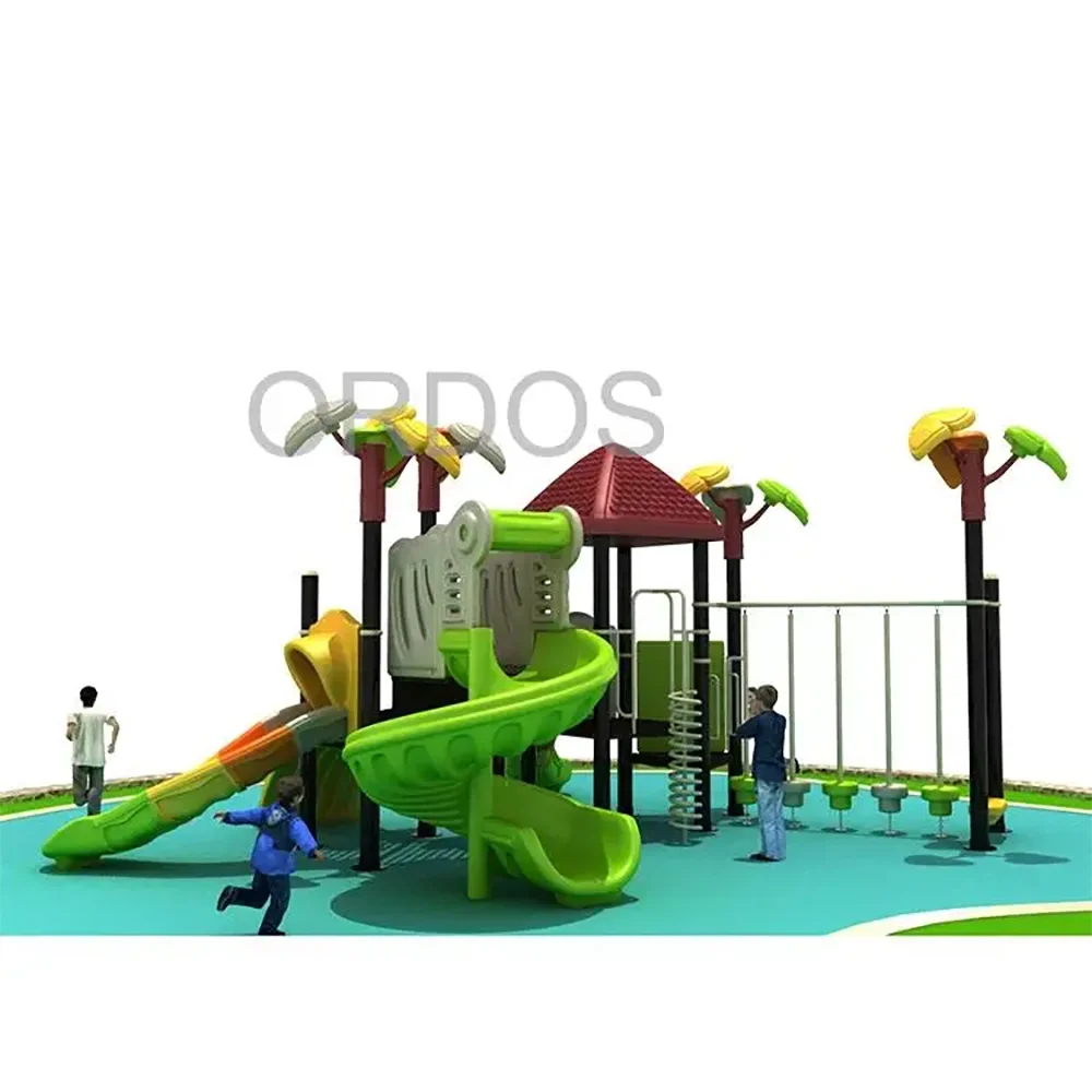 Entertainment Commercial Plastic Outdoor Toddler Play Set Outdoor Playground Equipment