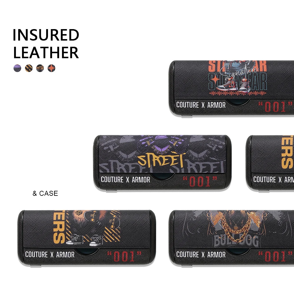 

PU leather protective cover is suitable for PRIME, the dark street style and is designed to protect the e-cigarette accessorie