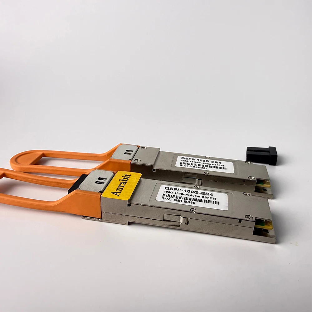 Optic Transceiver Module 100G QSFP28 ER4 40km 1310nm Duplex LC Fiber 100G GBIC QSFP28 for Cisco Mellanox Huawei Ethernet Switch