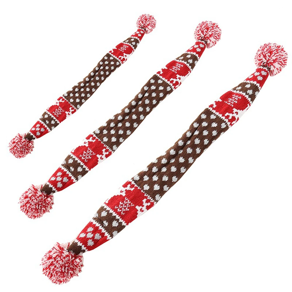 

Pet Scarf Clothing Knitted Neckerchief Warm Comfortable Dogs Triangle