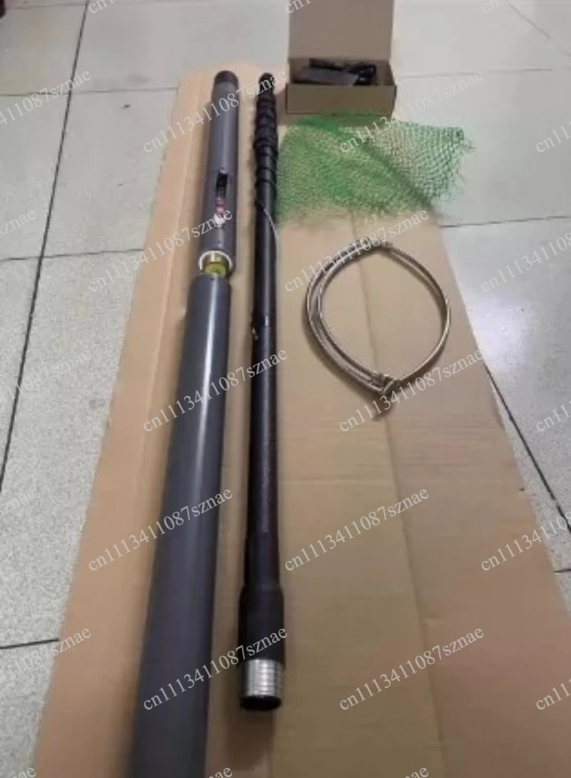 4.2m 9000W Ultra-light Aluminum Alloy Electric Automatic Telescopic Fishing Net Foldable Hand Tool