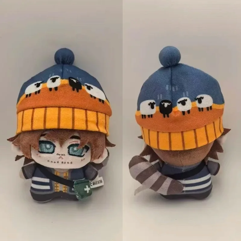 New 10cm Resident Evil Bryan Plush Doll Pendant Cute Leon Different Expressions Stuffed Doll Keychain Toy Birthday Gift For Fans
