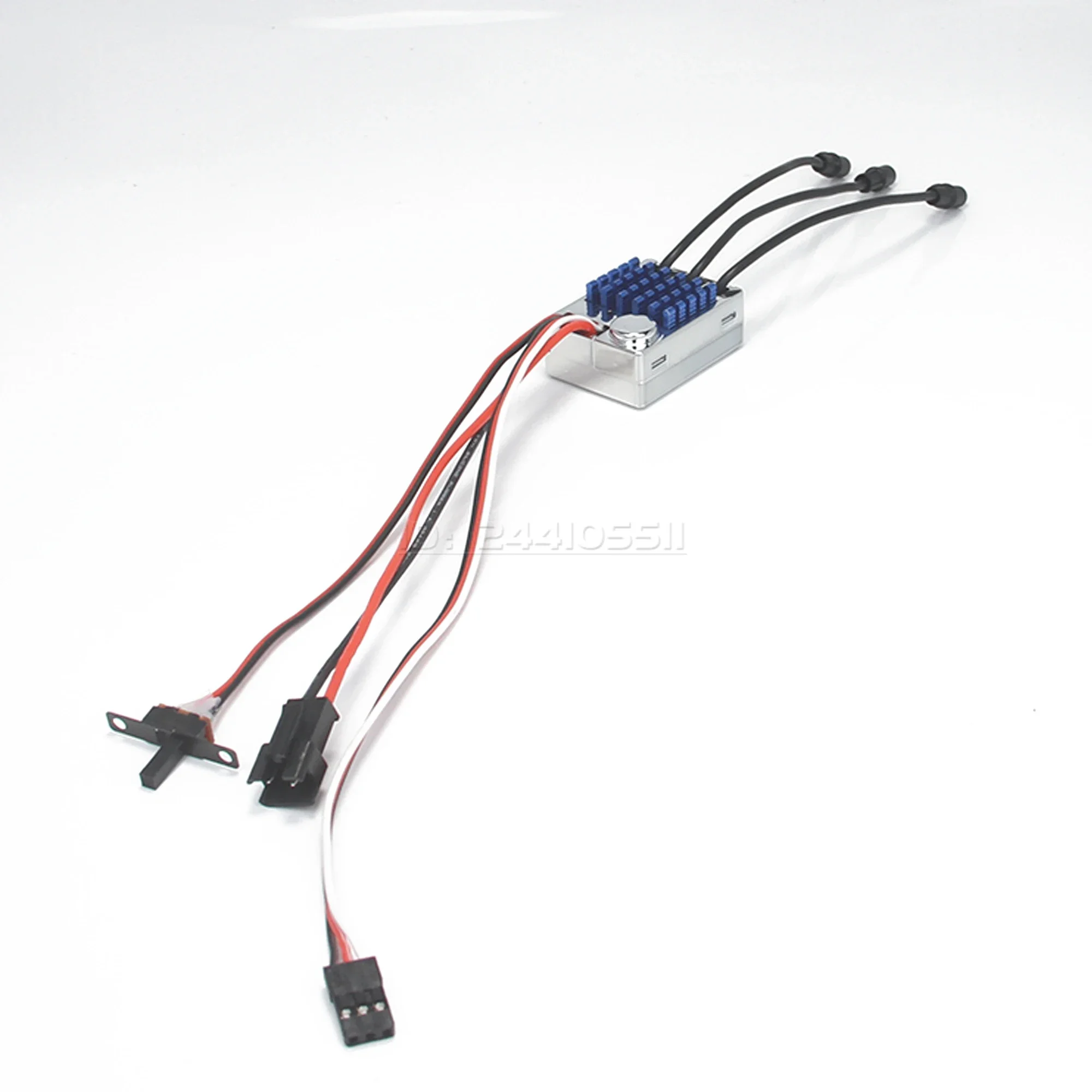 2322 ブラシレスモーター 45A ESC 7CH 送信機受信機 21 グラムサーボ