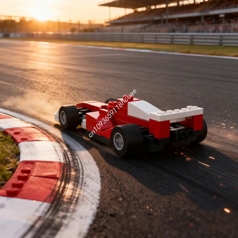 

47pcs MOC Mini City Champions Model Building Blocks Construction Assemble DIY Christmas Gift Creative Toy Idea Education Kids