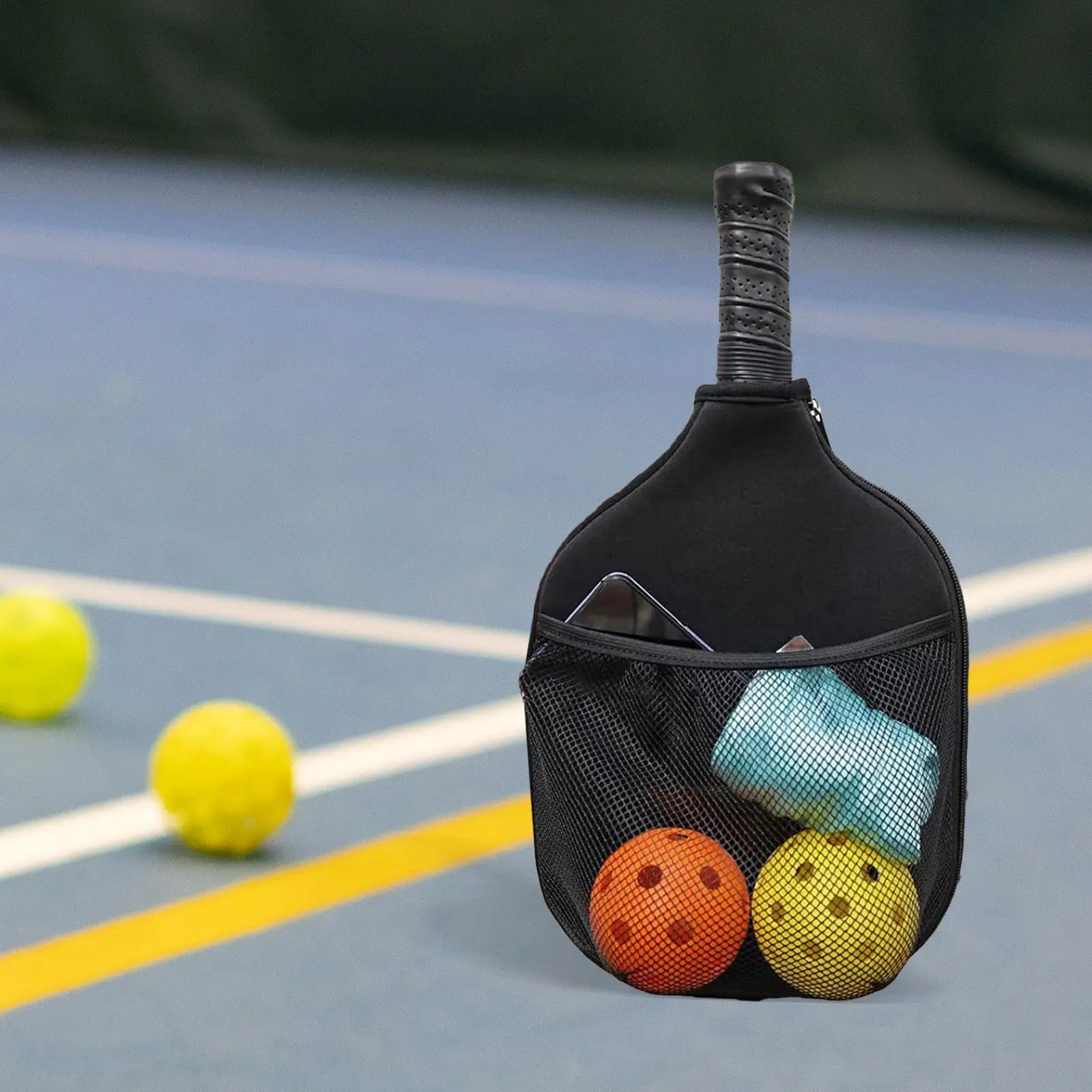 

Pickleball Tennis Sport Bag Neoprene Material Sling Shoulder Storage Crossbody Bag for Men Women Outdoor Rackets