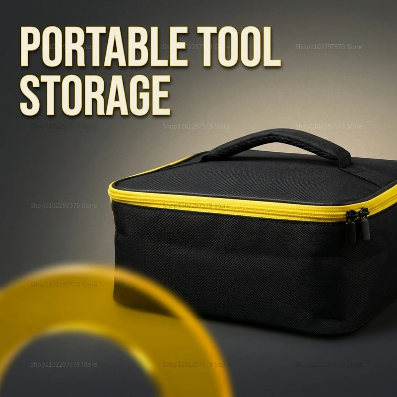 Multi-Tool Storage Bag for Angle Grinder Accessories Polishing Grinding Machine Organizer Durable Carrying Bag for Power Tools