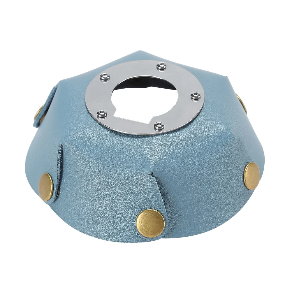 

1Pcs Small Vintage Lampshade Outdoor Camping Light Cover Waterproof Dustproof Leather Shade