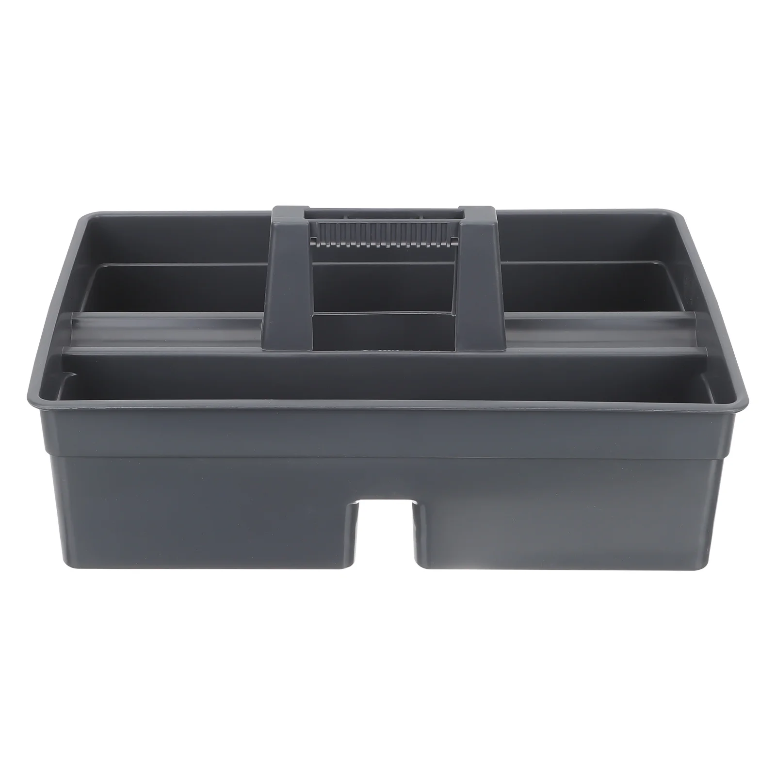 

Stackable Cleaning Basket Plastic Storage Case Portable Handle Easy Carry Organizer for All Supplies Plastic Storage Basket