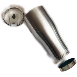 Stainless Steel Coffee Mug Tumbler Diversion Safe Water Bottle Stash Box Hidden Bottom Storage