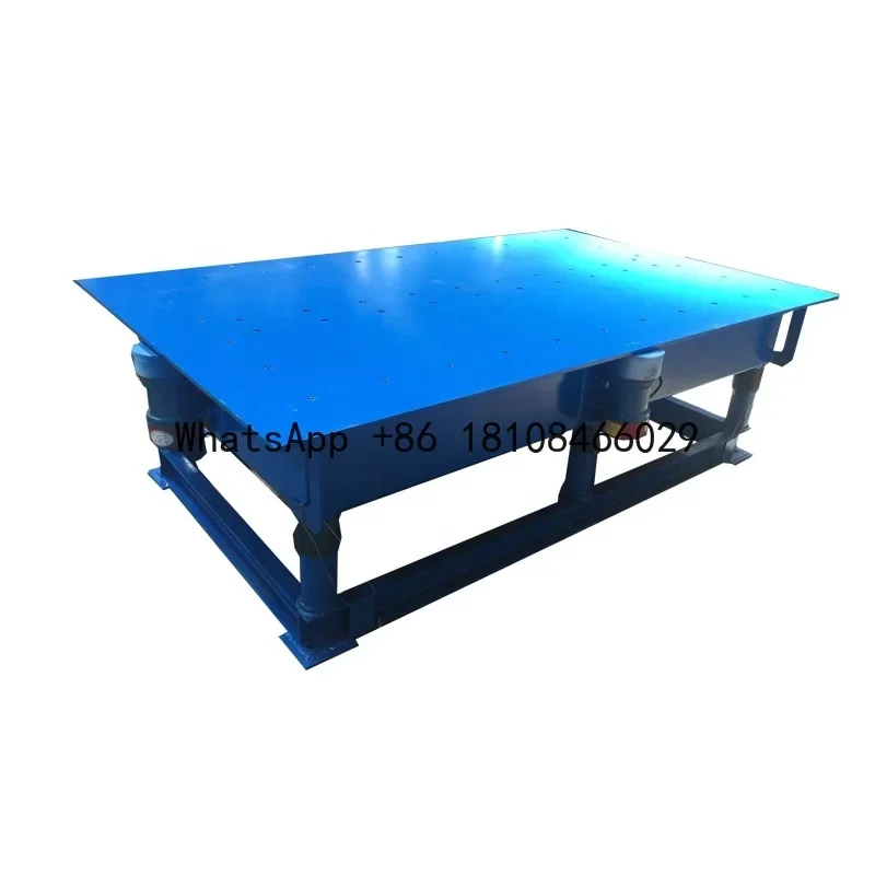 High effective cement concrete electric automatic vibration table