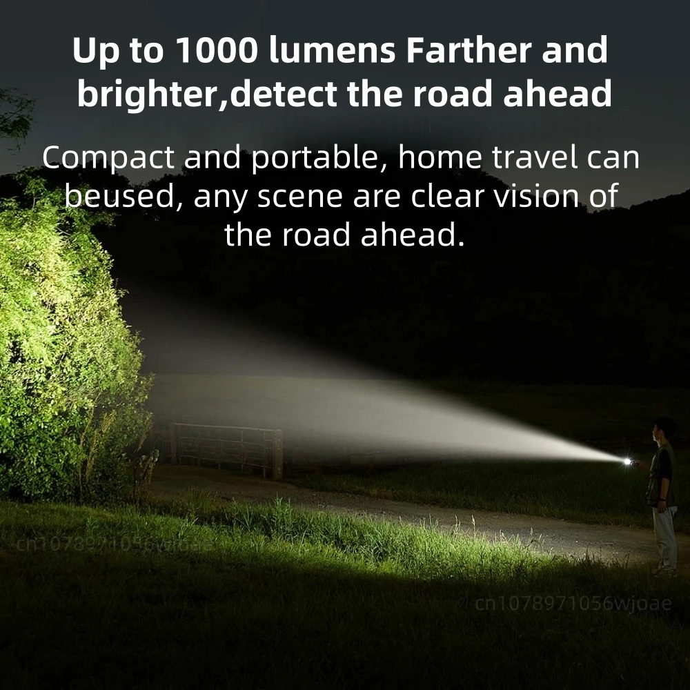 Mijia Multifunktionale LED-Taschenlampe, zoombar, ultrahell, Taschenlampe, Fensterbrecher, Sicherheitsgurtschneider, Auto-Notlicht