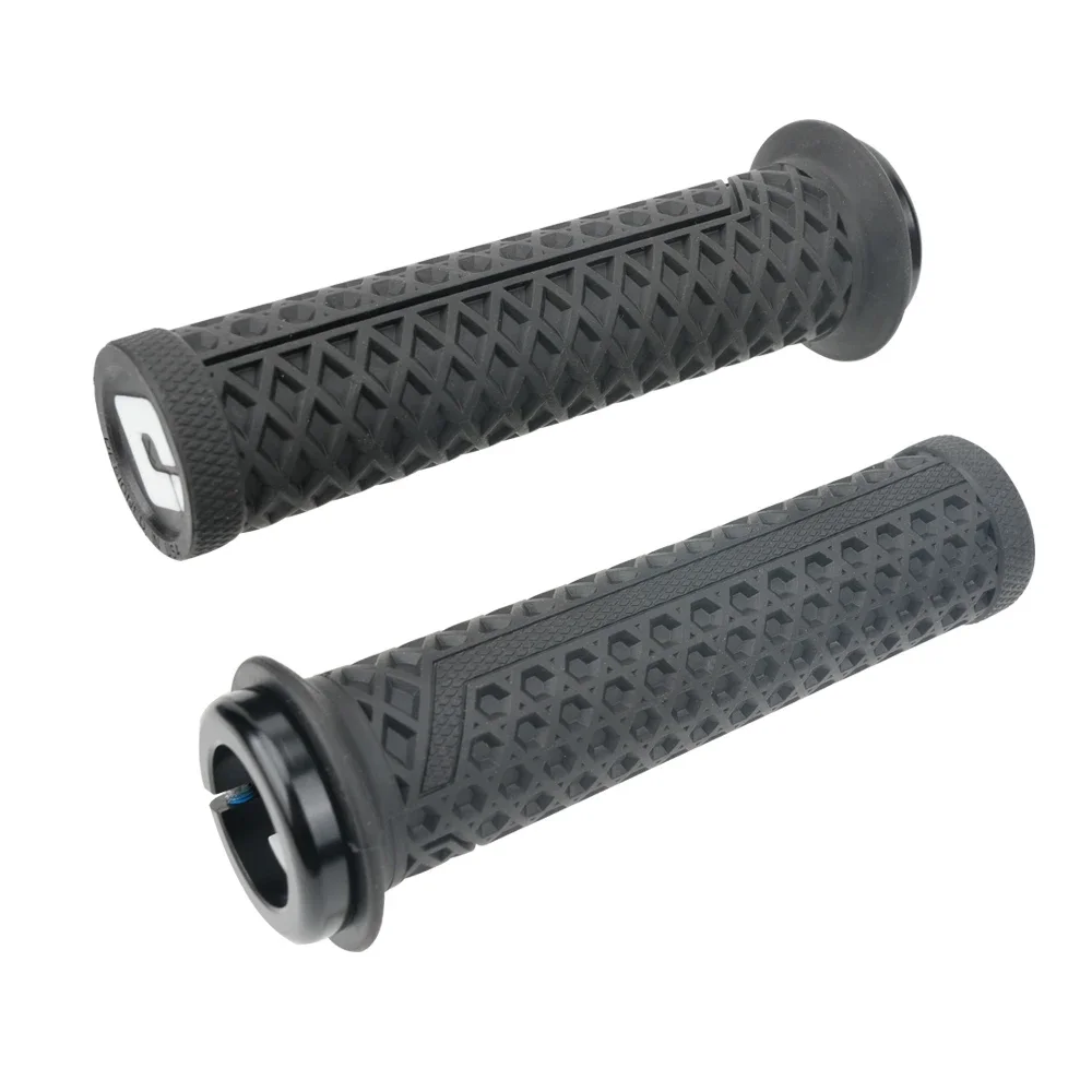 AliExpress ODI VS-21 Lock-On Bicycle Handlebar Grips Anti-Slip Silicone Cover with Waffle Pattern for Shock Absorption on Mountain Bikes