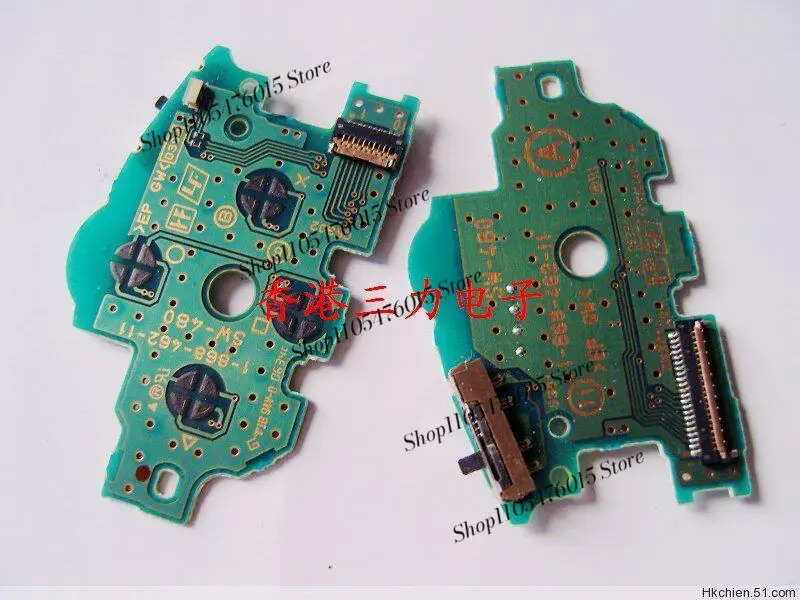 useed Original PSP1000 Power Switch Board With Light ON OFF PCB Circuit Board For  PSP 1000 Replacement Repair Part