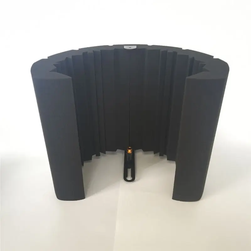 A31T Microphone Isolation Screen Soundproof Foam Shield Windscreen for Recording Studio Podcasting Sound Absorption