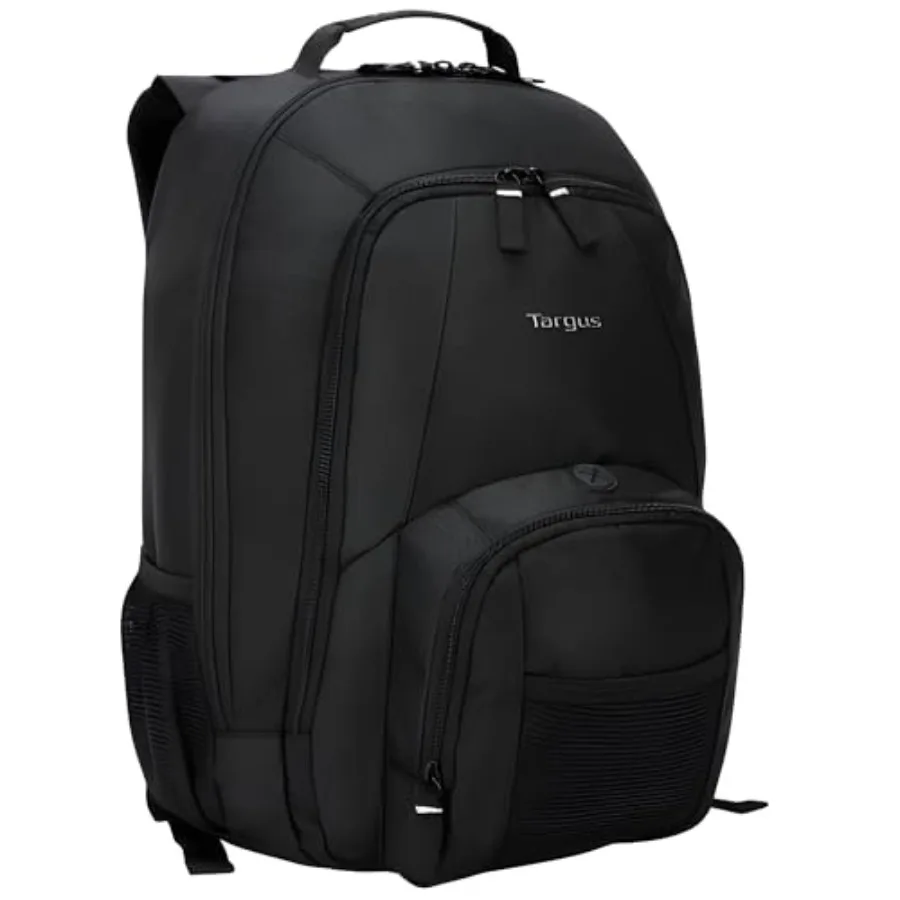 

Laptop Backpack, Black - Fits Most Laptops up to ", Water Resistant Travel Backpack for Busess Commuters and Travel
