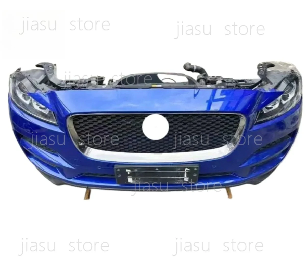 F-PACE 2016‑2022 Front Body Replacement Kit, Front Bumper Grille Radiator and Bumper Beam