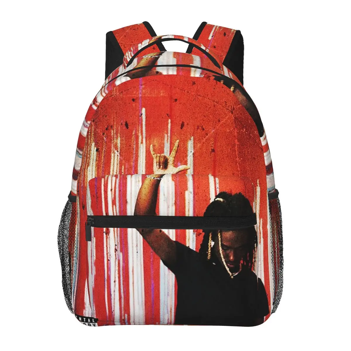 Osamason The Whole World Is Free Album Cover Student Backpack School Bag Daypack for Boys Girls Fashion Bookbag Shoulder Bags