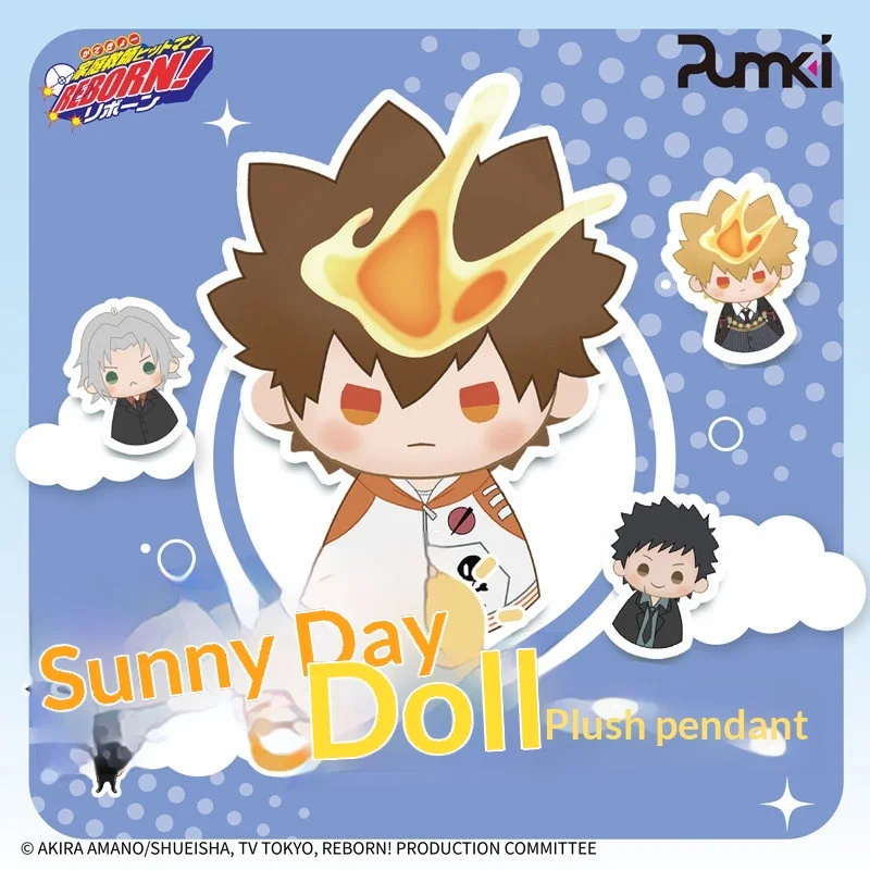 

Pumki Hitman Reborn Keychain Blind Box Wish Series Sunny Doll Collectible Bag Backpack Decoration For Anime Fans