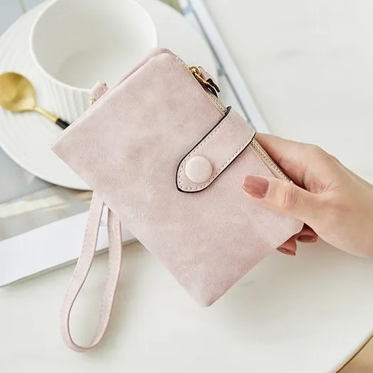 Korean Version of Women's Mid To Long Length Wallet Fashionable Multifunctional Zero Wallet Student Wallet