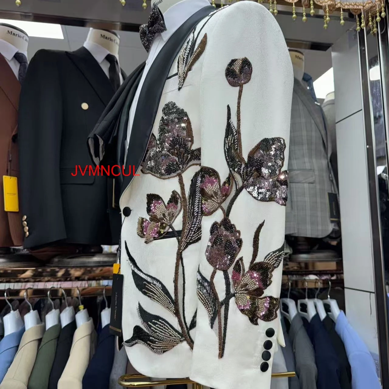 Conjunto Masculino de Terno Sl - Men Formal Wear Fashion avaliação e preço