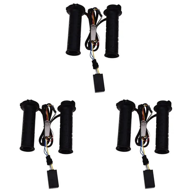 A95E-6X Adjustable Motorcycle Heated Grips For Motorbike/Bike Handlebar Hot/Warm Hands