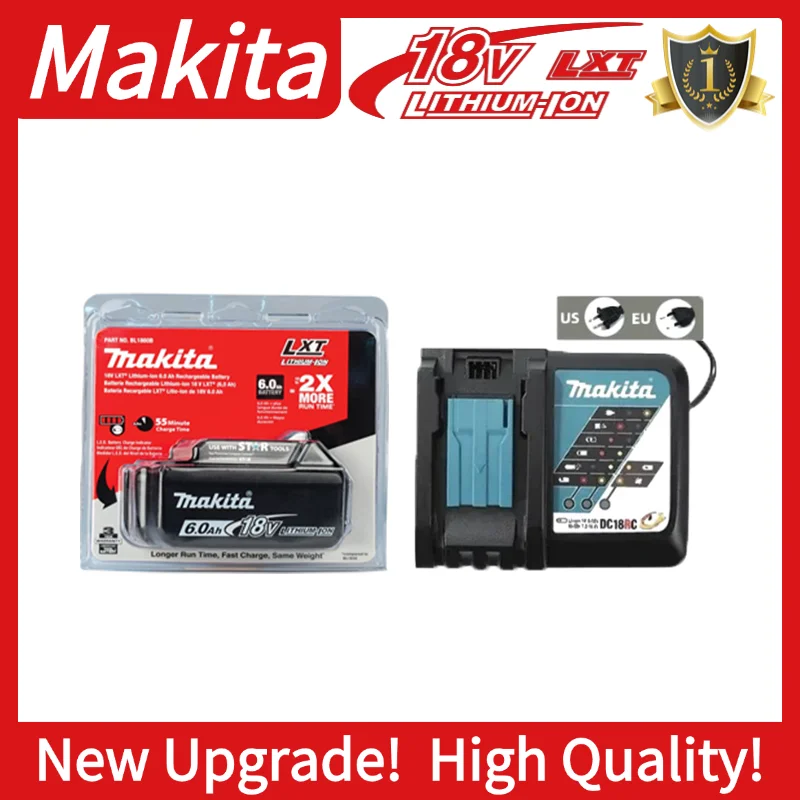 

Safety-first batterie makita 18v, makita 18v battery, 18V 6Ah protected battery,for makita home tools, and CE/RoHS certified.