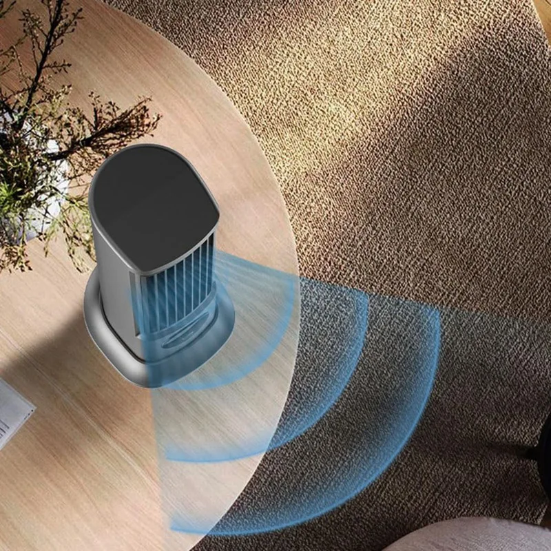 Condizionatore d'aria di raffreddamento ventilatore a torre da scrivania aria condizionata portatile, ventola di raffreddamento del condizionatore d'aria per l'ufficio della camera da letto