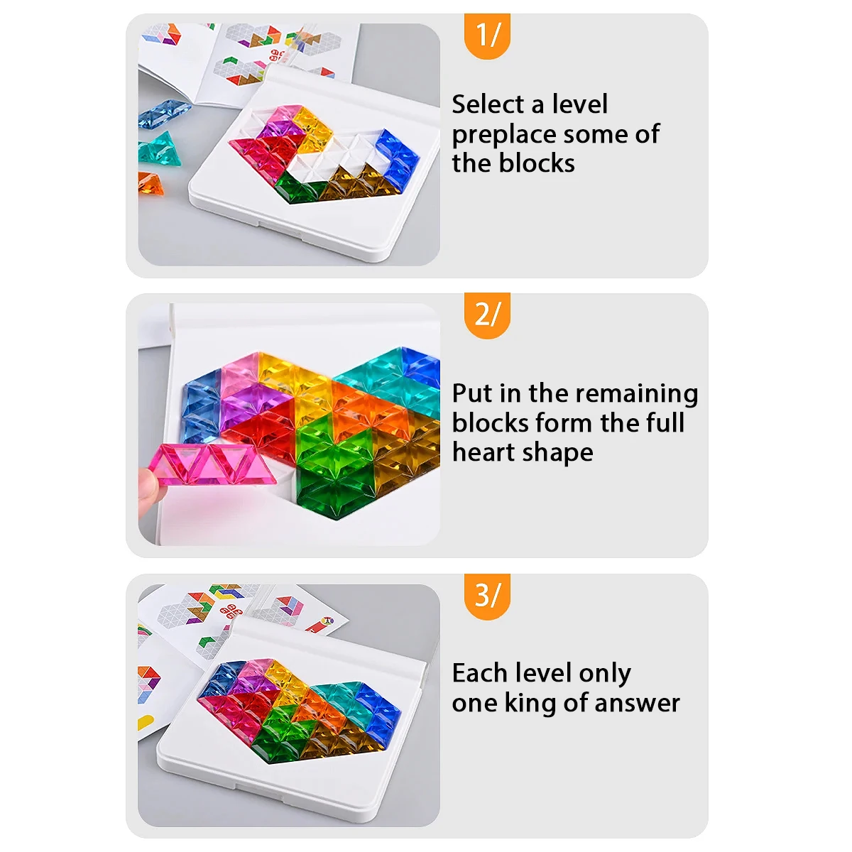 Puzzelspeelgoed. Logisch denken Training Leuke tafelspellen Meerdere vormen Kleuren, geavanceerde cadeaus voor jongens en meisjes