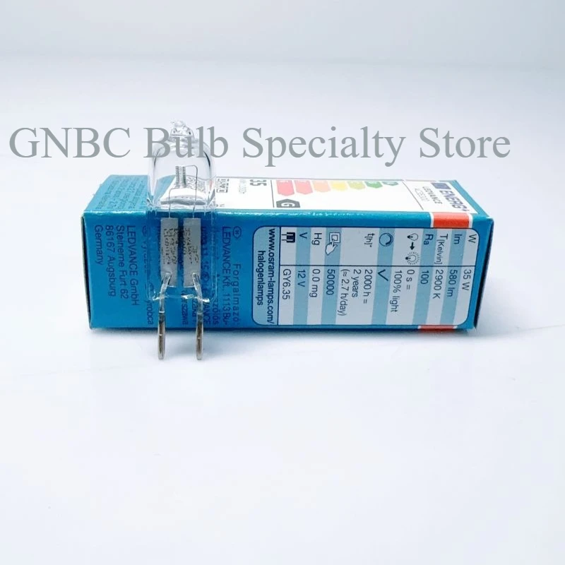 OS 64432 S/64432S 12V35W GY6.35 Halogen Bulb S Vertical Filament Microscope Instrument Replacement Lamp