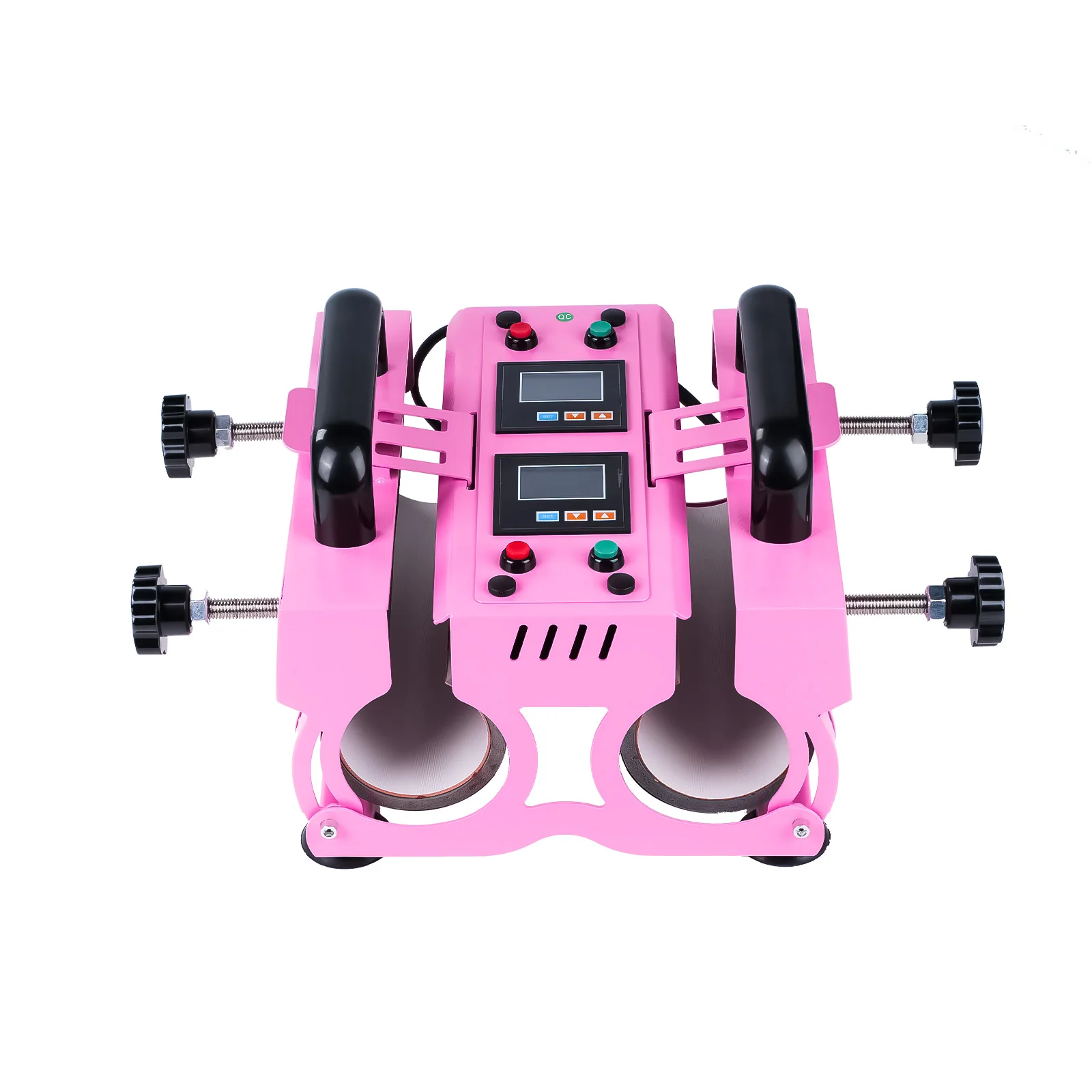 11-30oz Double Station Cup Press Machine 1000W DIY Bechersublimations-Heißpressmaschine wird