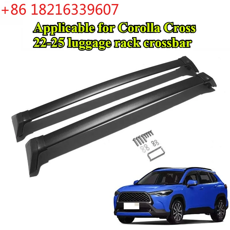 YAO Applicable for Corolla Cross 22-25 Roof Rack Cross Bars High Quality Car Crossbar Luggage Bar Automobile Exterior Modificati