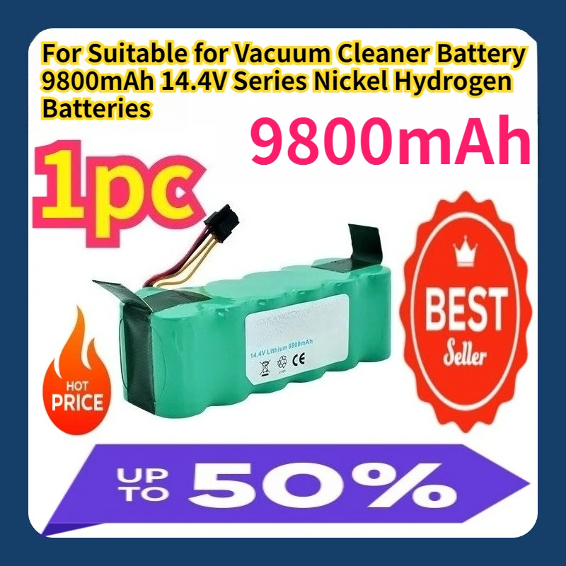 For Suitable for Vacuum Cleaner Battery 9800mAh 14.4V Series Nickel Hydrogen Batteries