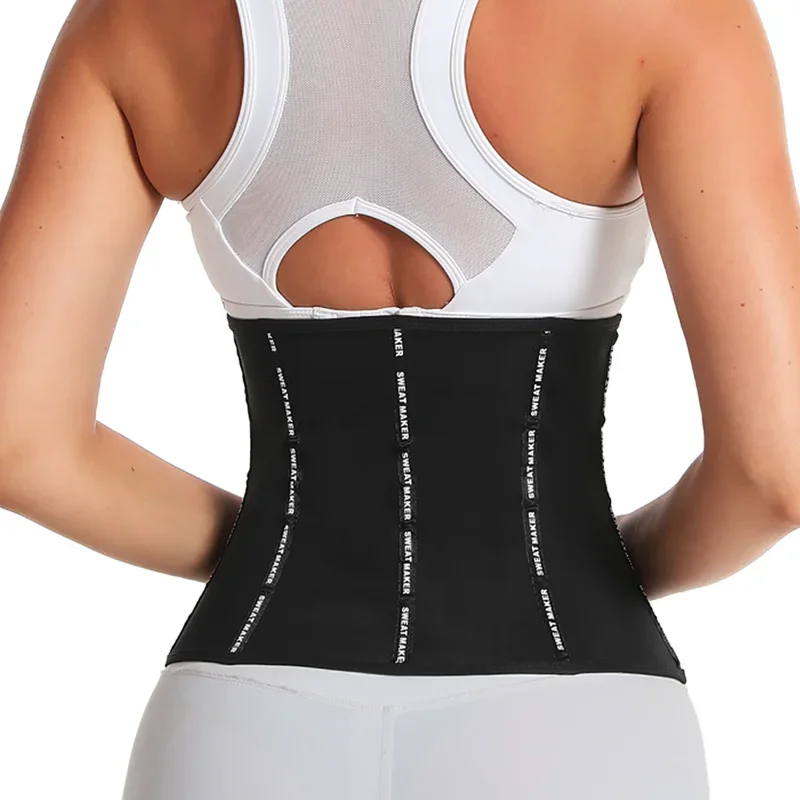 Women Sauna Sweat Belt Sweat to Lose Weight Slimming Sheath Woman Flat Belly Waist Trainer Corset Tummy Control Body Shapers