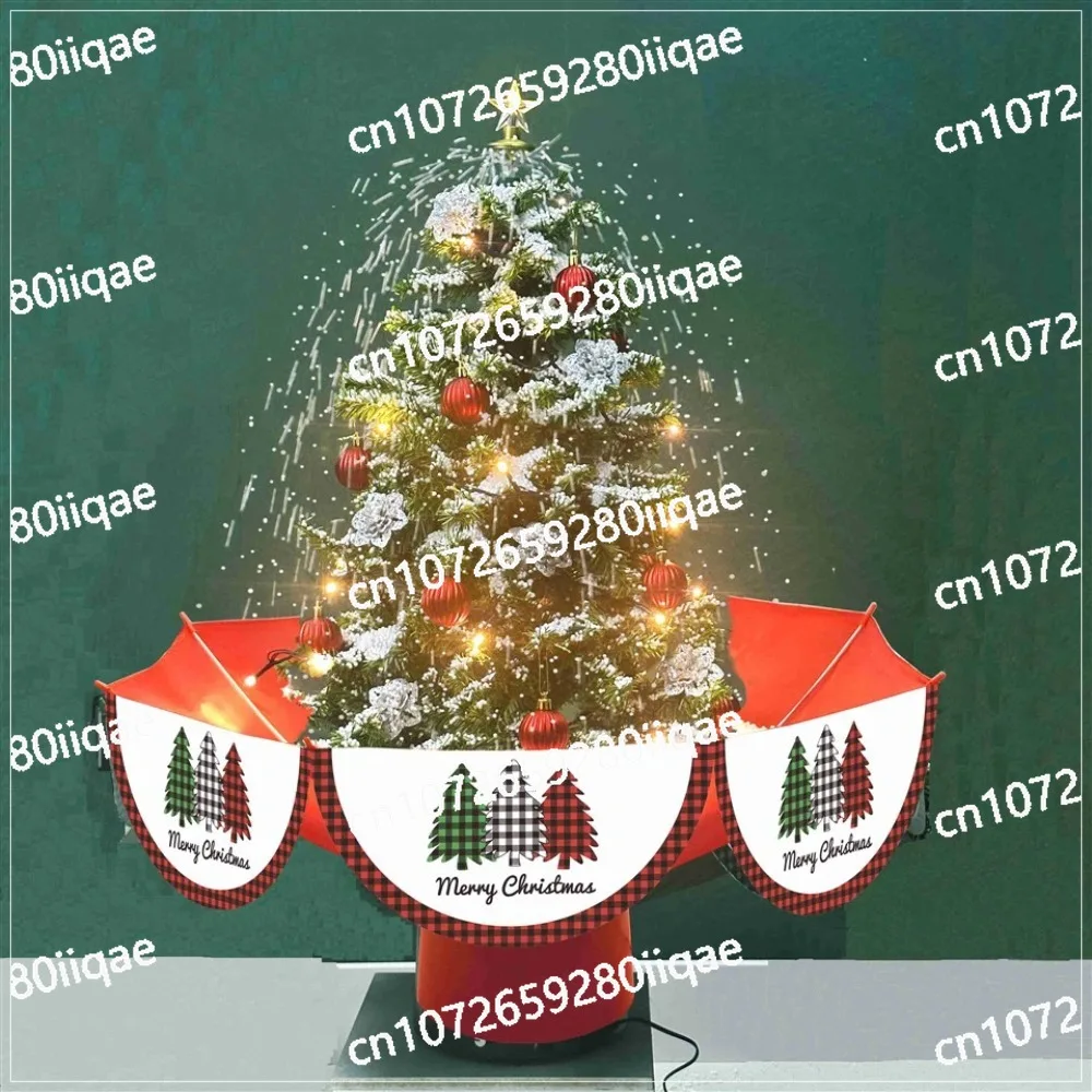 Tree with Music and Light Emitting Diode Lighting Ornaments Christmas Tree for New Year Christmas Home Decorations