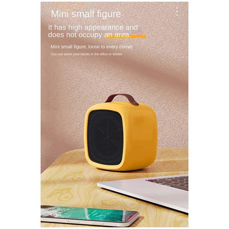 Heater Portable Space Heater Household Small Quiet And Energy Saving Dormitory Mini Desktop Fast Heat Fan