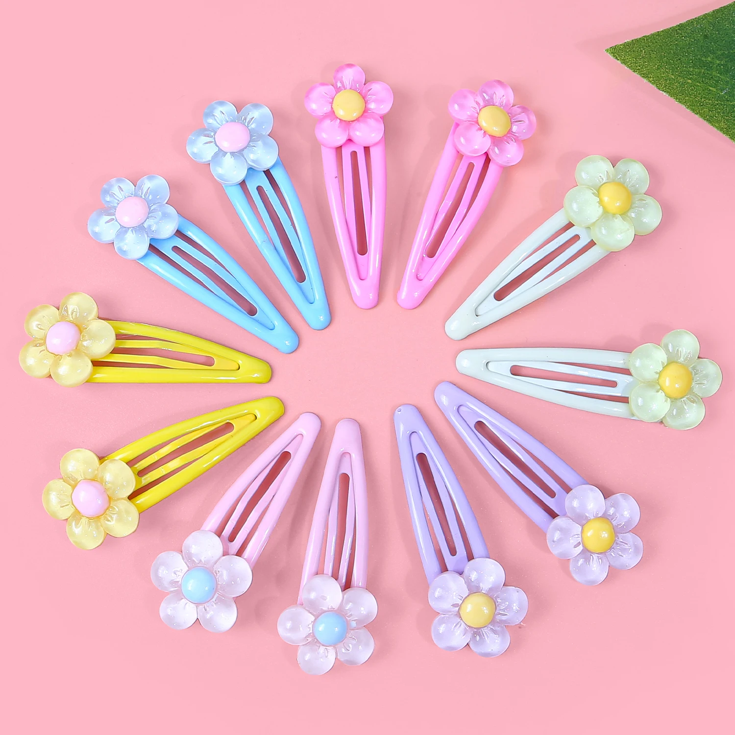 

12 шт. красочные заколки для волос для маленьких девочек, милые заколки с цветочным принтом для девочек, заколки с цветком, BB-заколки, разные стили, аксессуары для волос